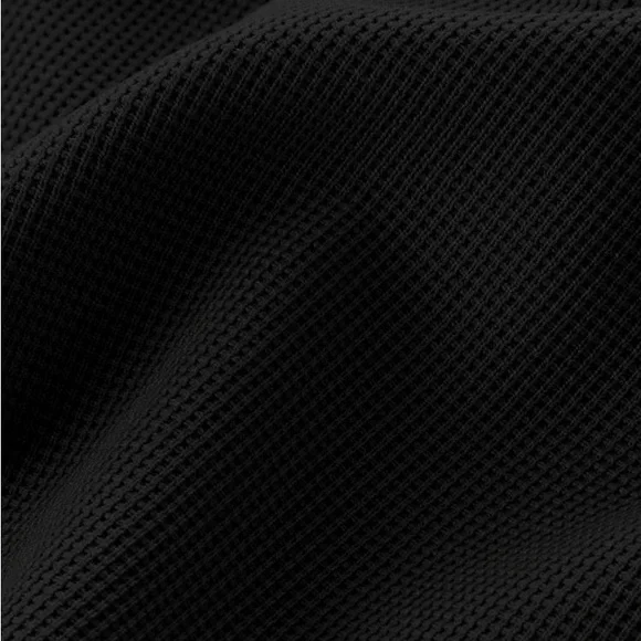 Halara Flex Black High-Waisted Wide Leg Waffle Work Pants - Size Medium - Picture 8 of 8